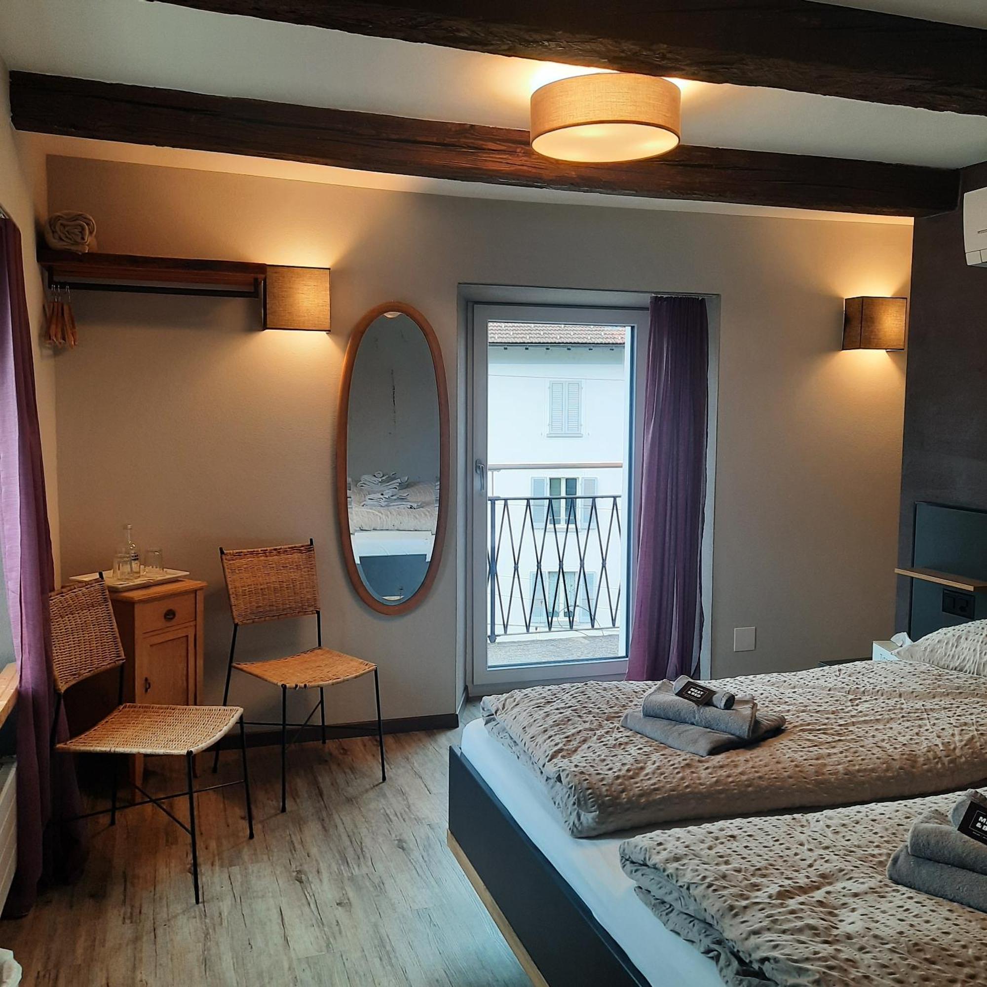 Bed and Breakfast Stalder Meat & Bed Muralto Exterior foto